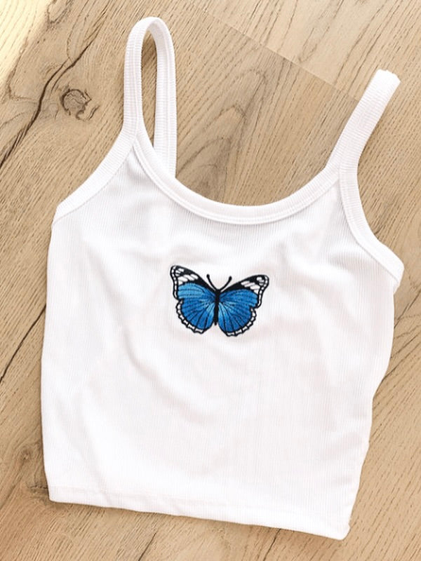 Butterfly Crop Top