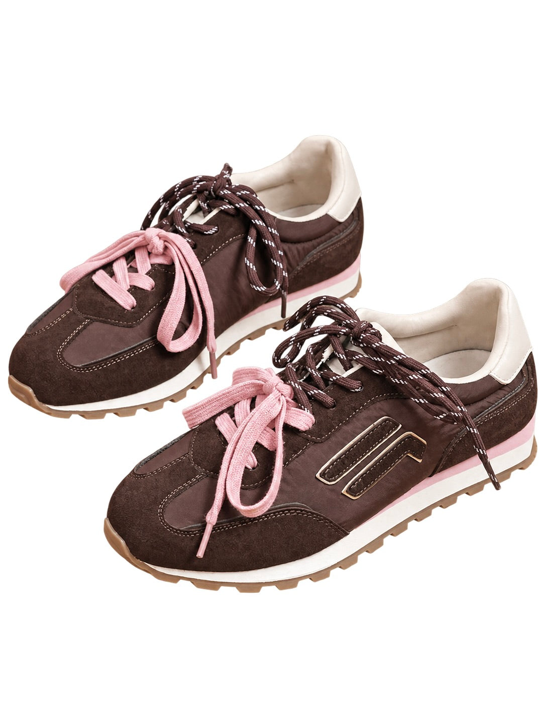 Chocolate Blush Sneakers