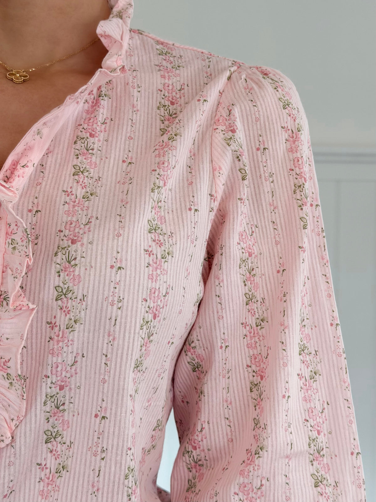 Blush Floral Daydream Blouse