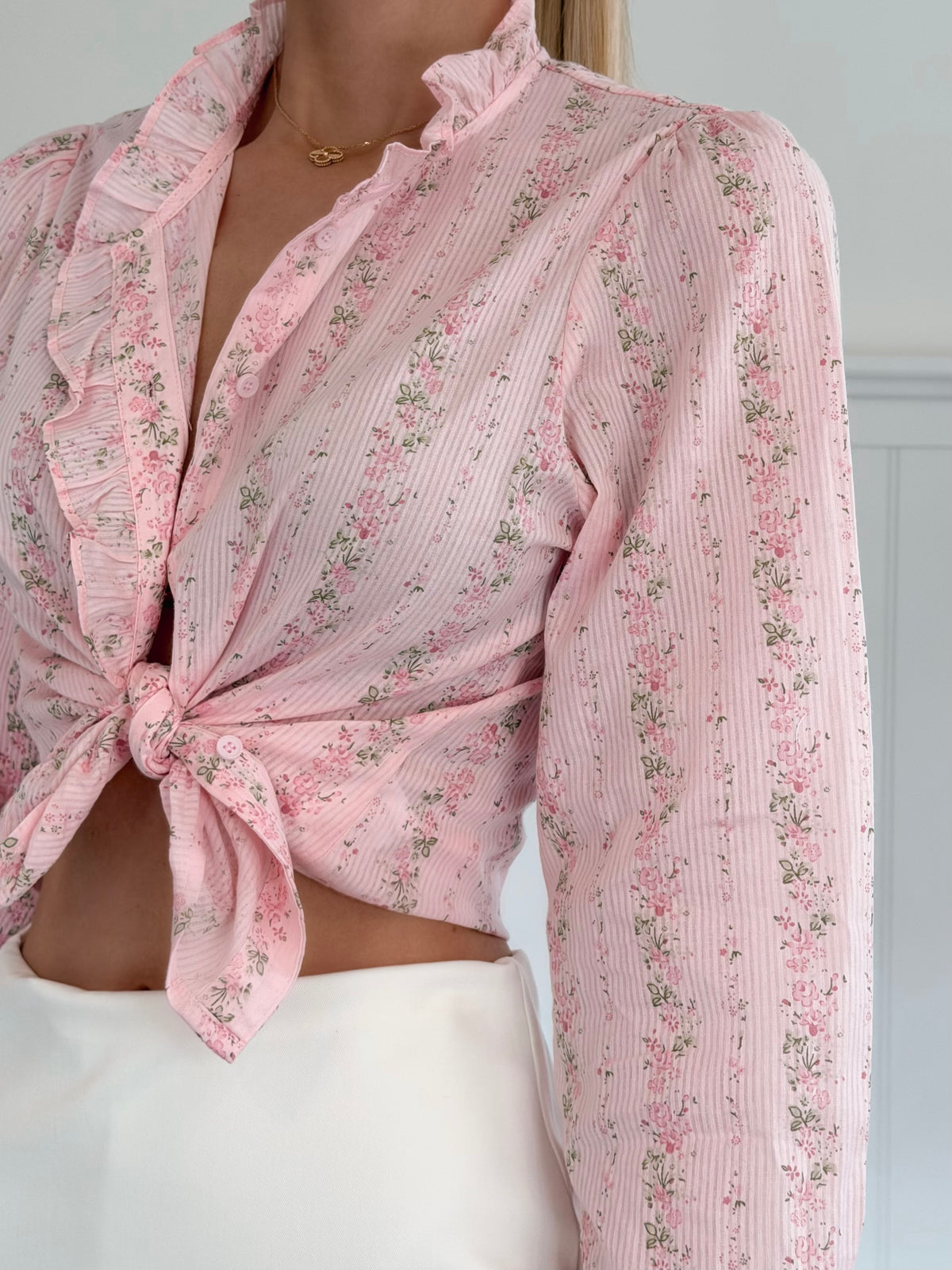 Blush Floral Daydream Blouse