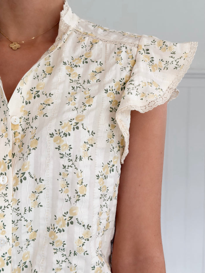 Butter Bloom Top