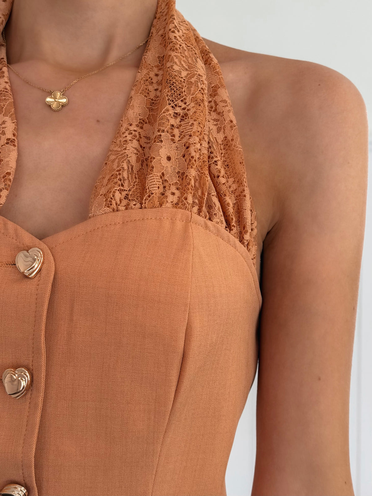 Sunset Peach Top
