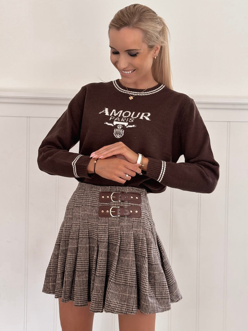 Chocolate Amour Sweater