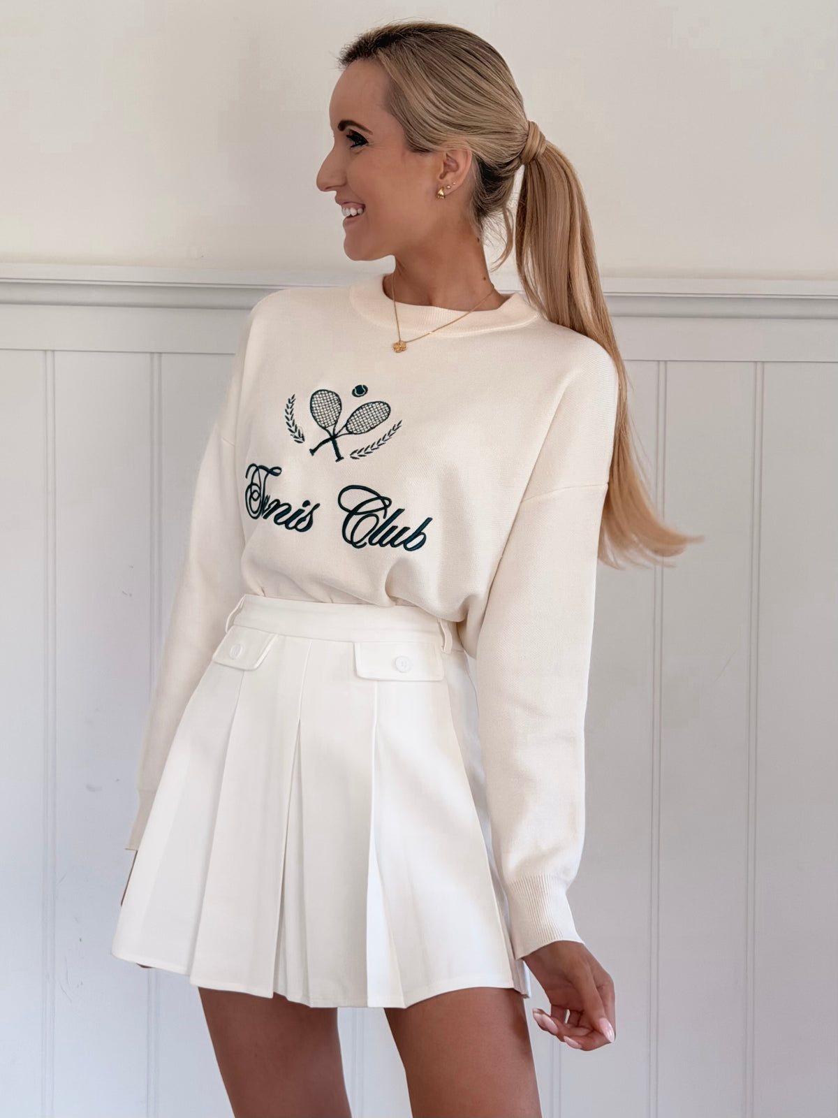 Tennis Club Sweater