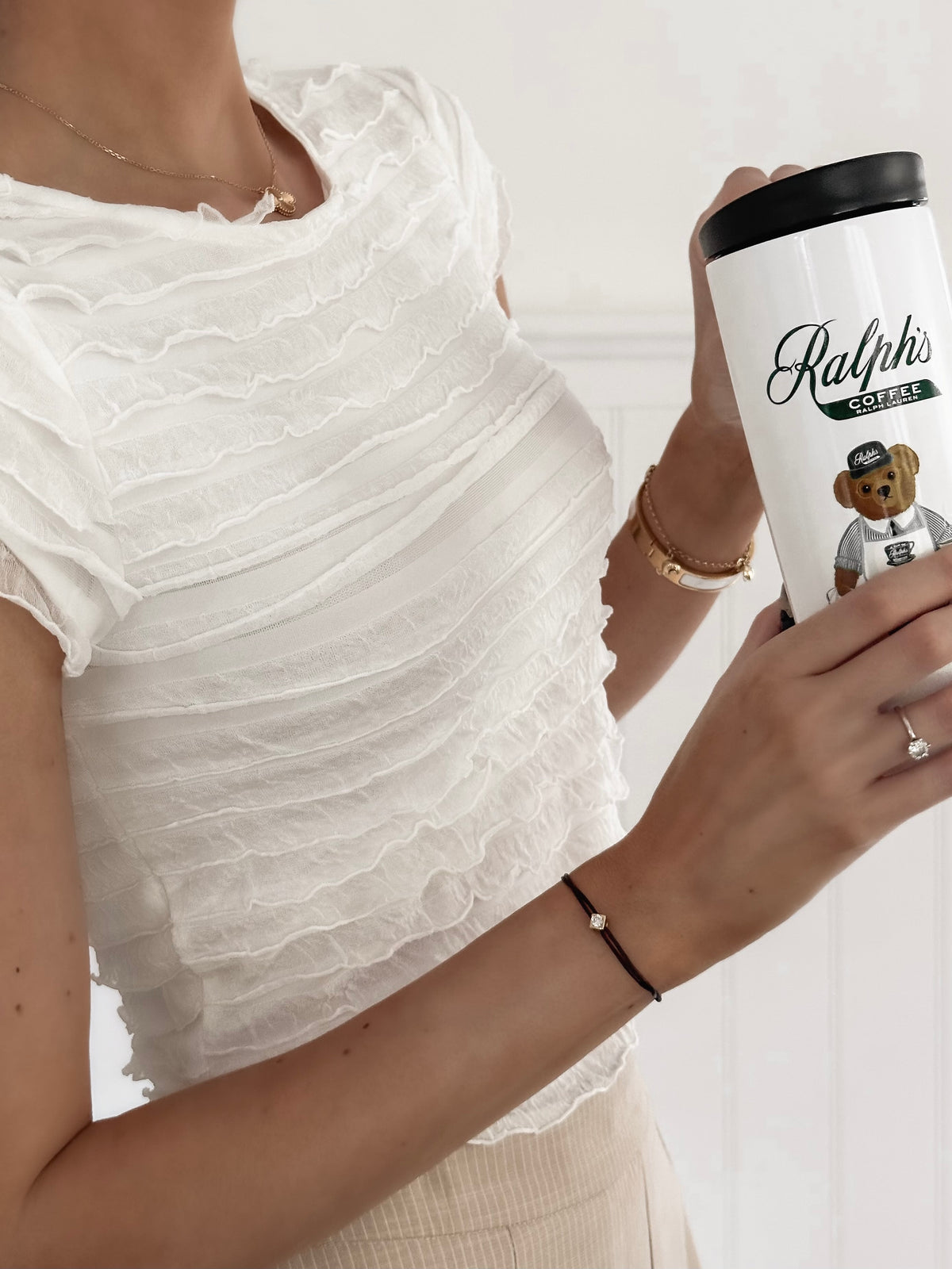 White Frappuccino Top