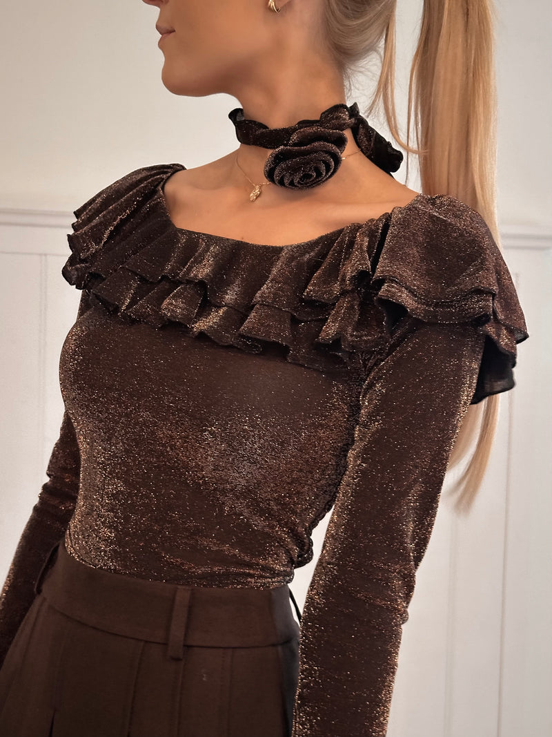 Espresso Kiss Blouse
