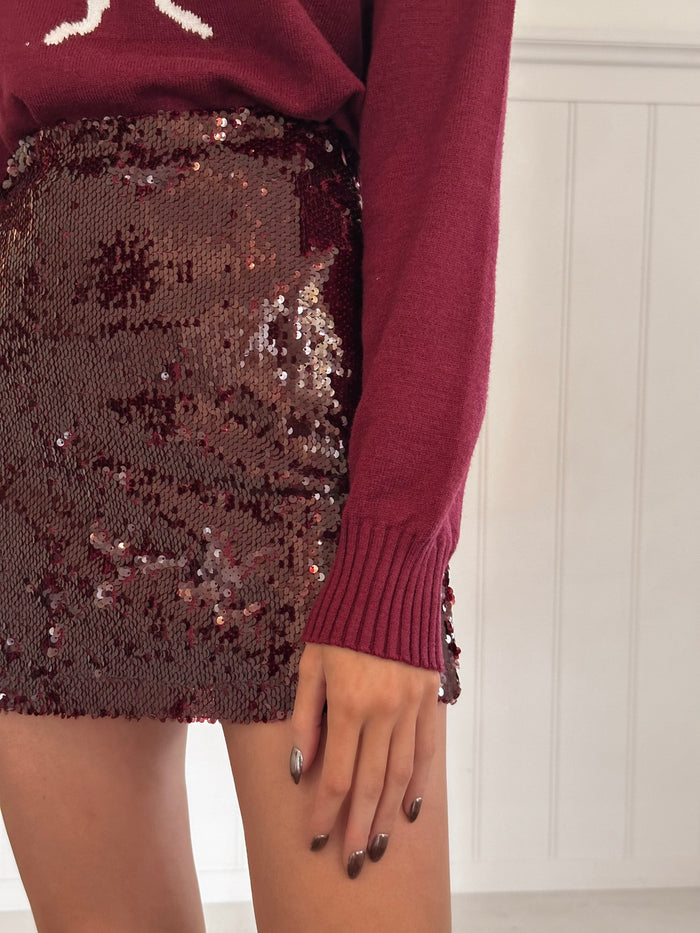 Holiday Glitter Skirt