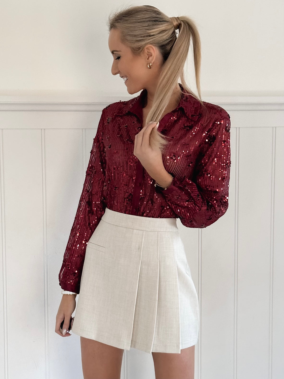 Christmas Sparkle Blouse