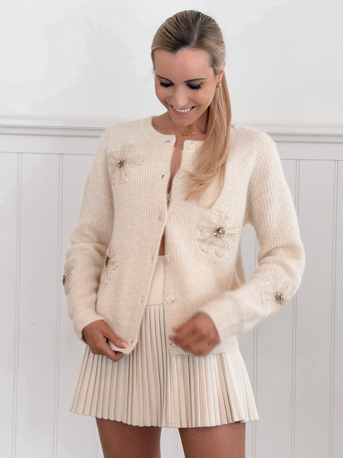 Golden Bloom Cardigan
