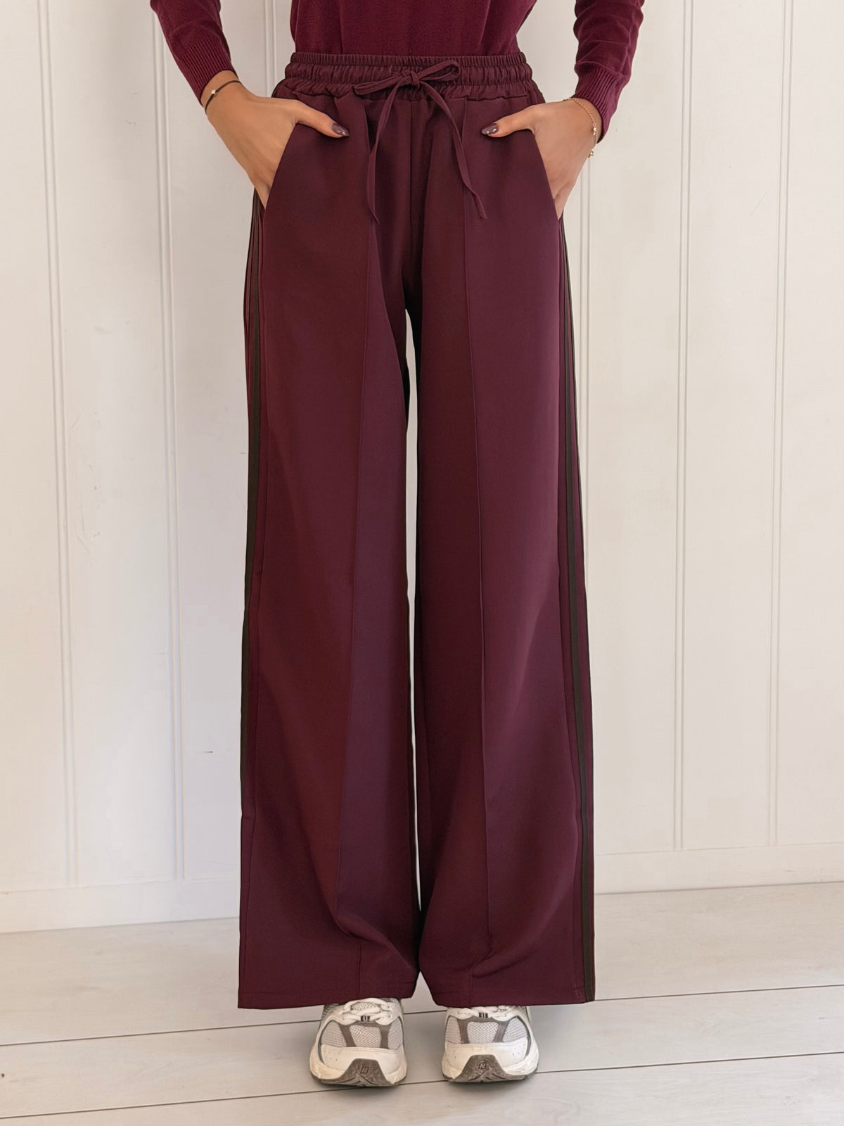 Burgundy Chocolate Pants