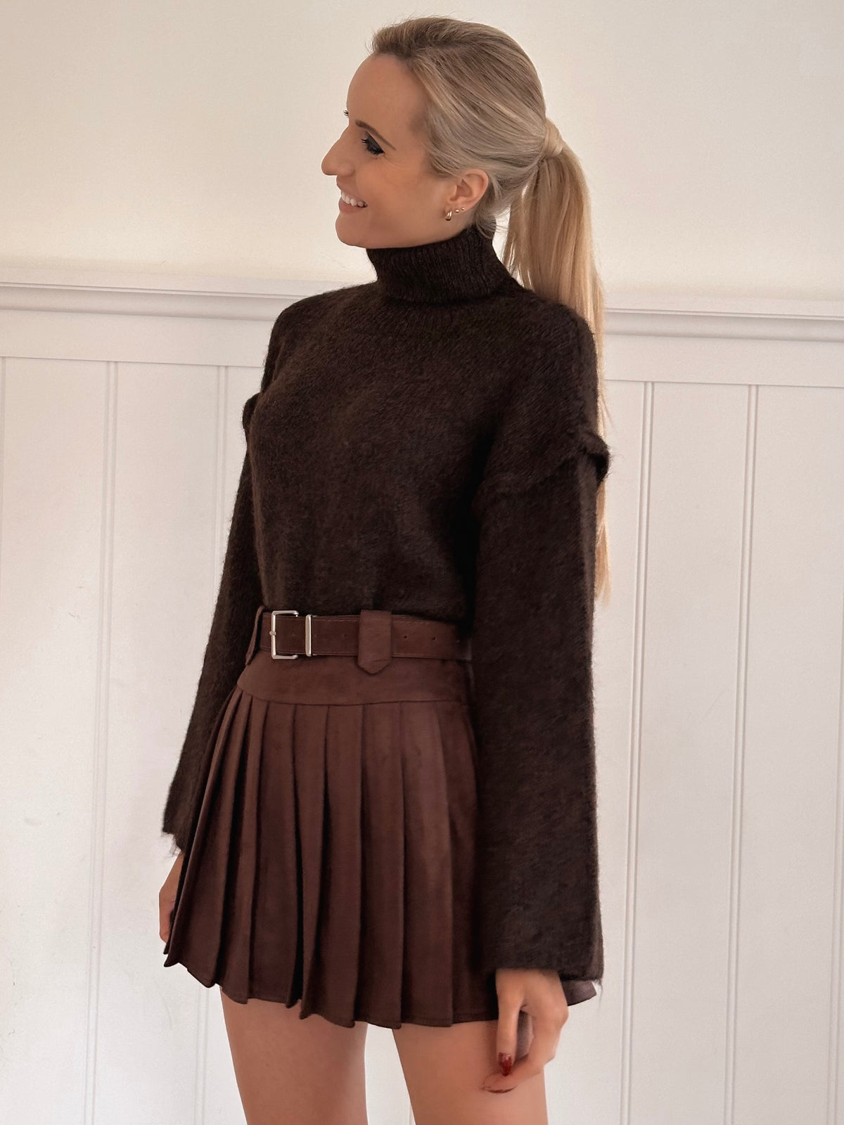 Chocolate Winter Sweater