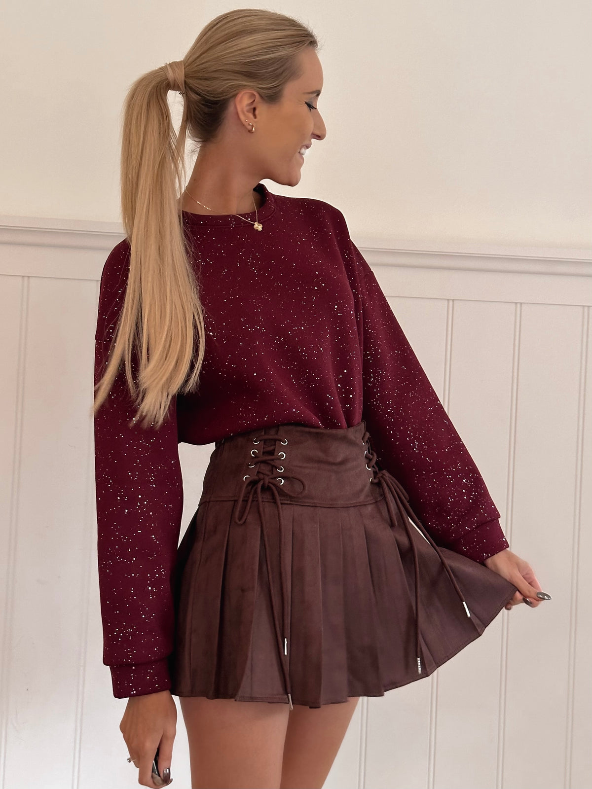 Holiday Sparkling Sweater