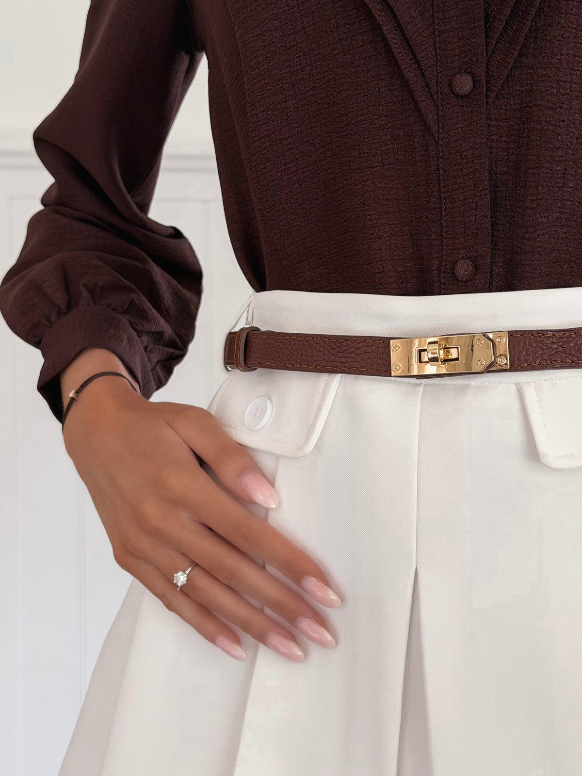 The Chocolate Saddle Belt