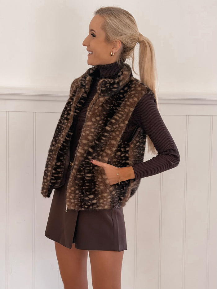 Chocolate Deer Bodywarmer