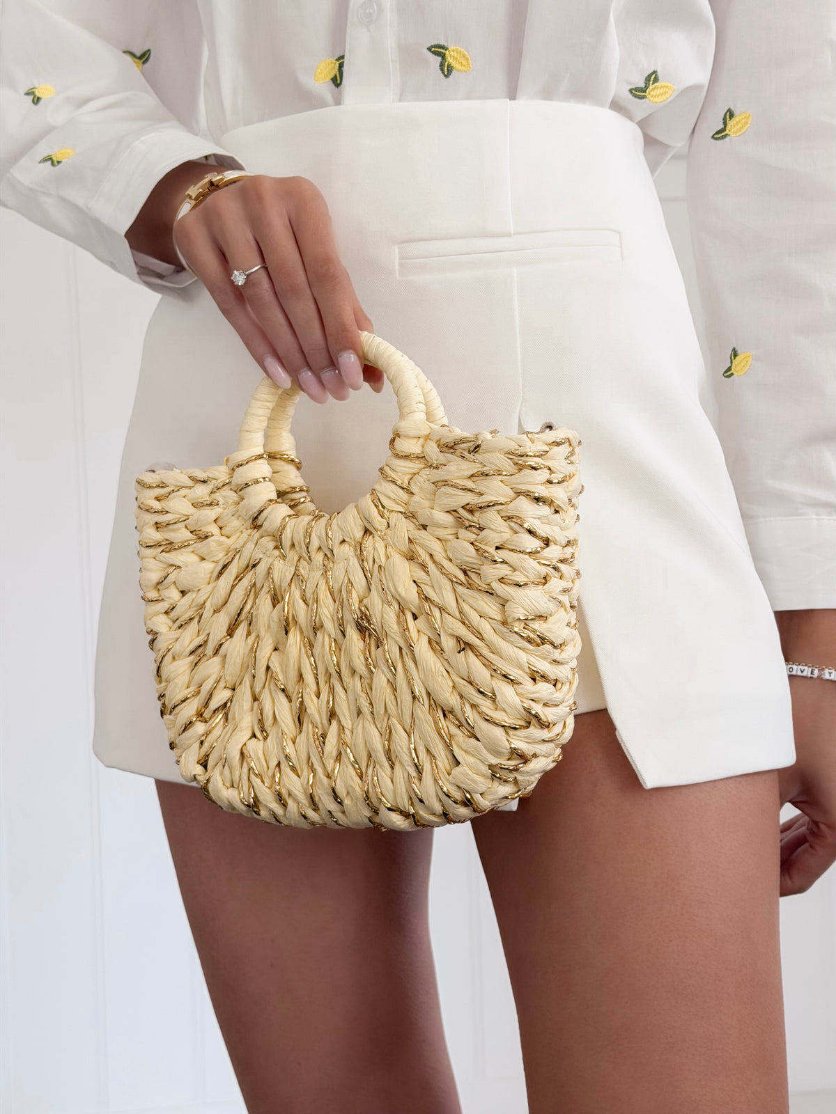 Lemon Capri Bag