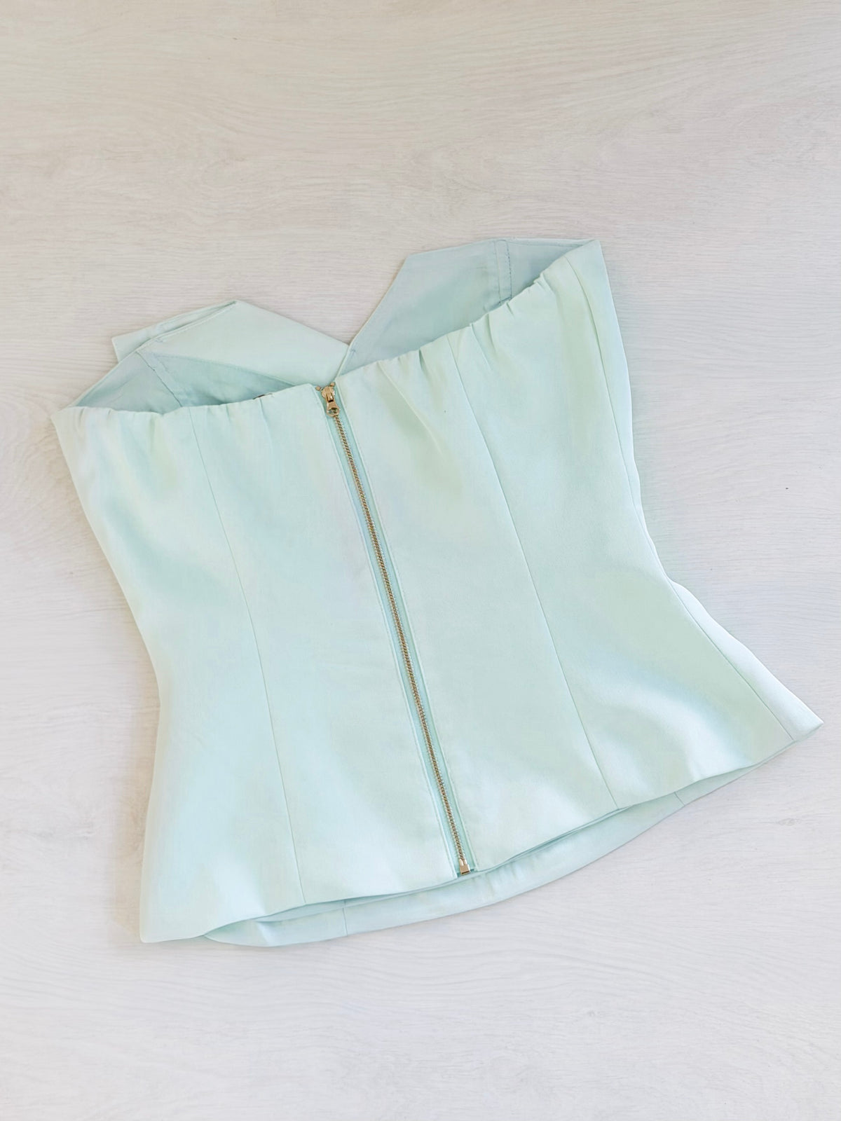 Azzurra Satin Corset