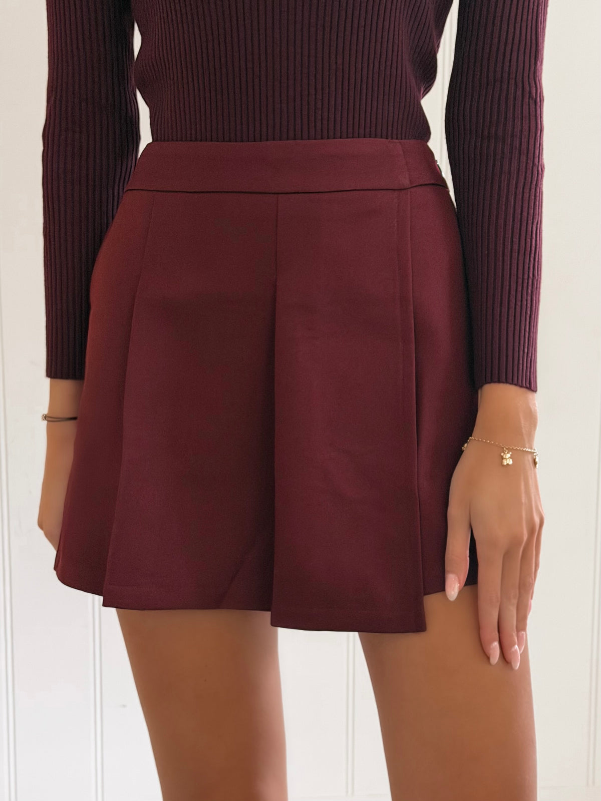 Merlot Skort