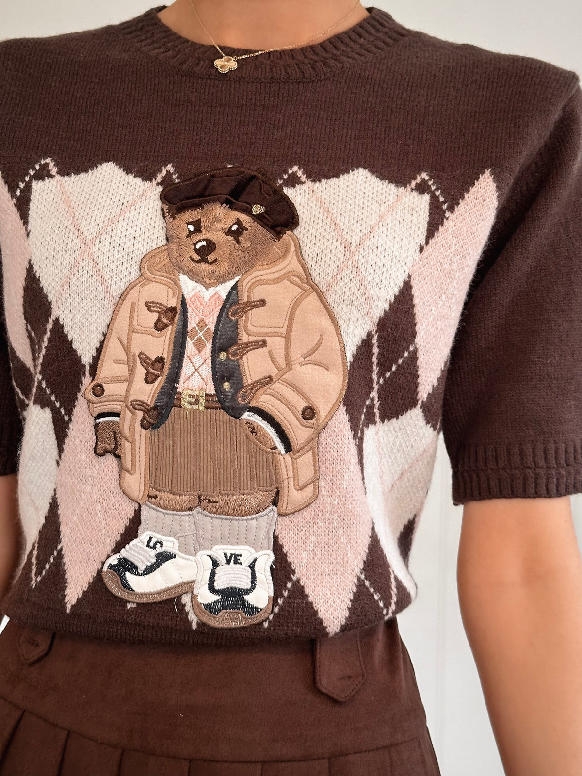 Chocolate Lovely Bear Pull