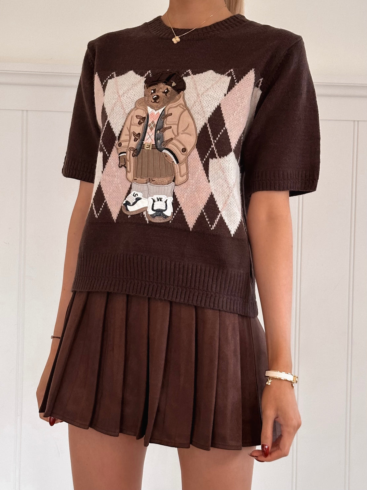 Chocolate Lovely Bear Pull