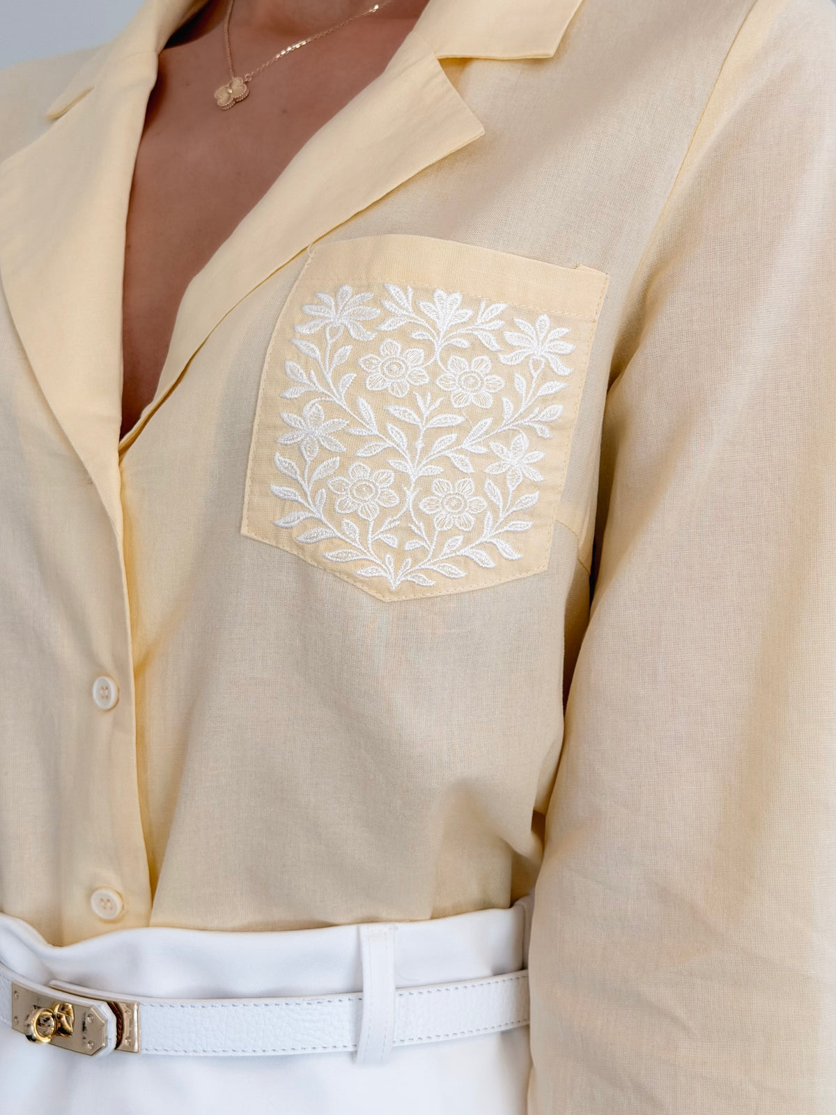 The Butter Yellow Blouse