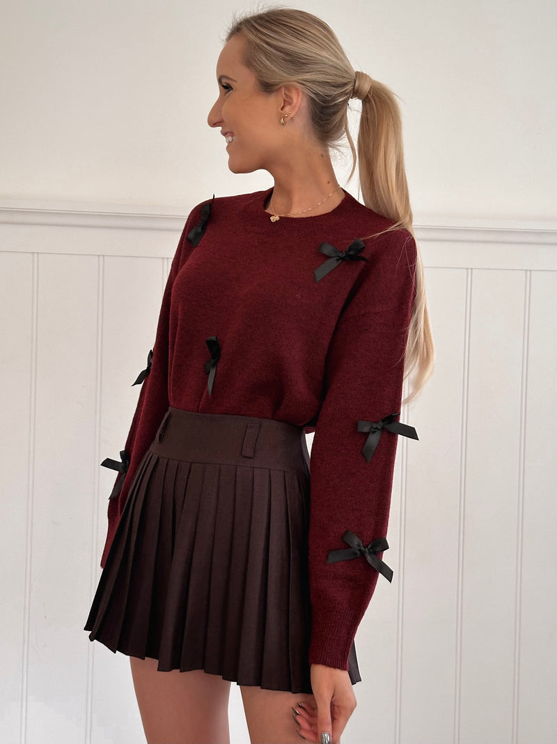 Cute Holiday Bow Pull