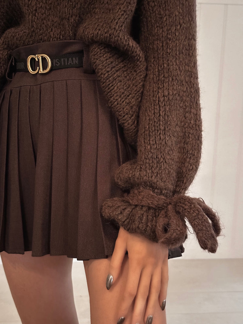 So Cozy Chocolate Sweater