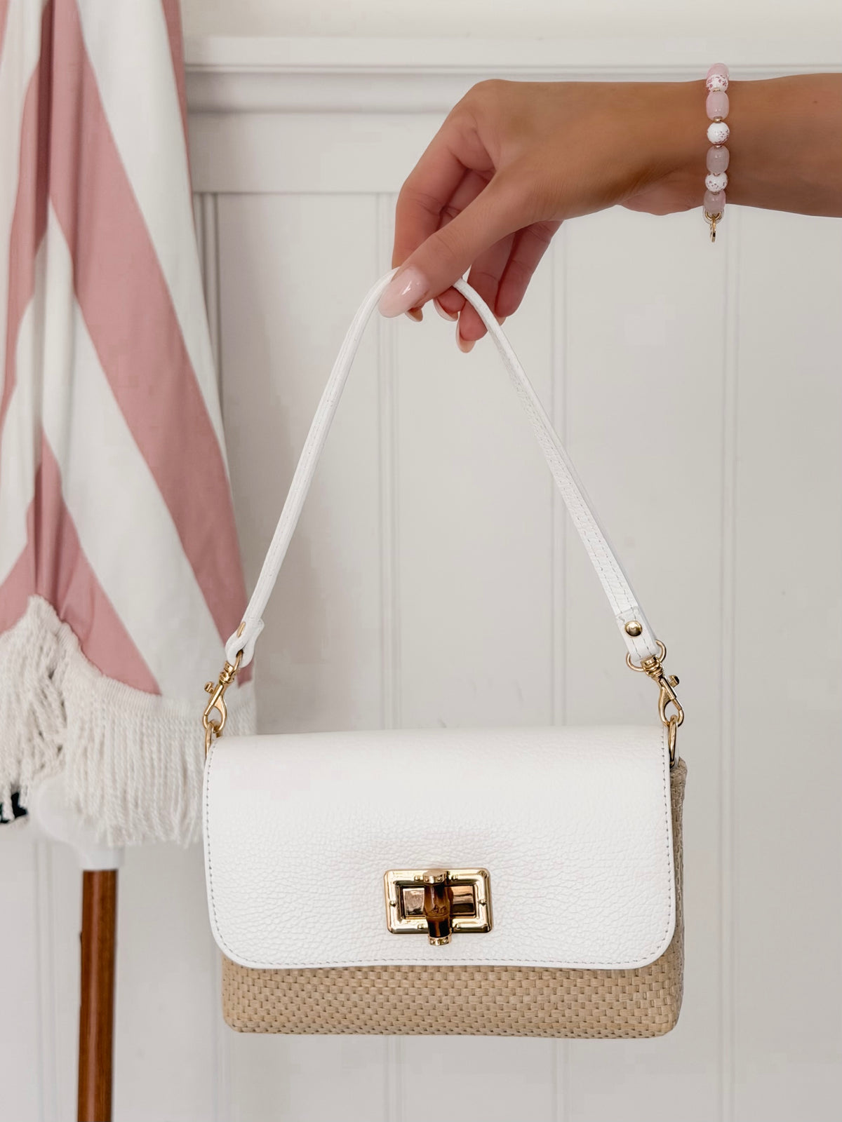 Cece White Bag