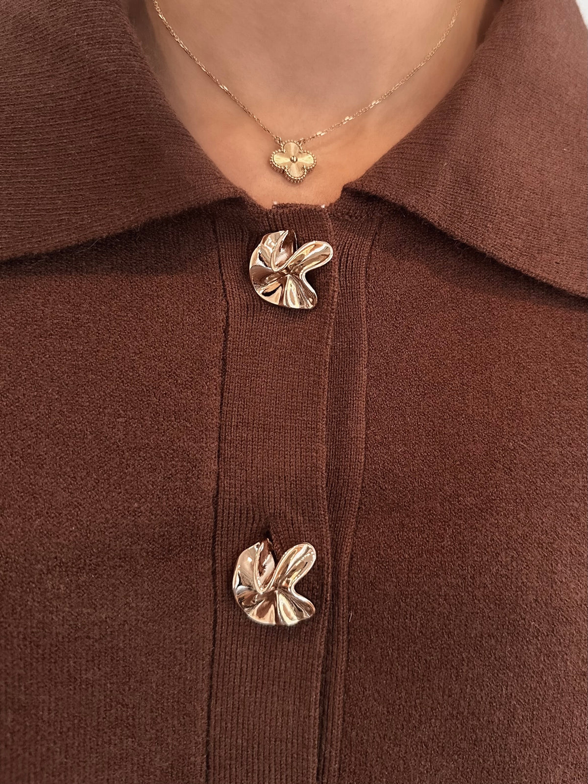 Chocolate Golden Buttons Pull