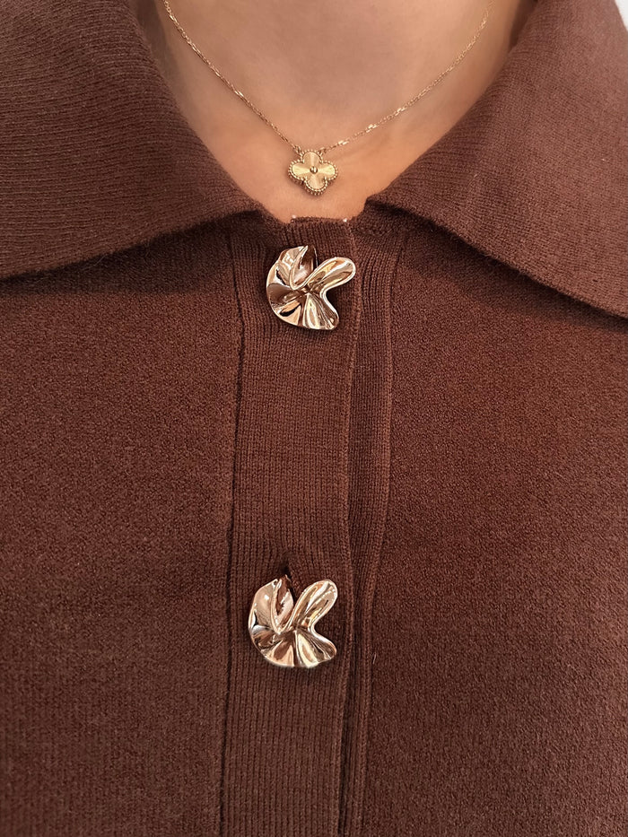 Chocolate Golden Buttons Pull