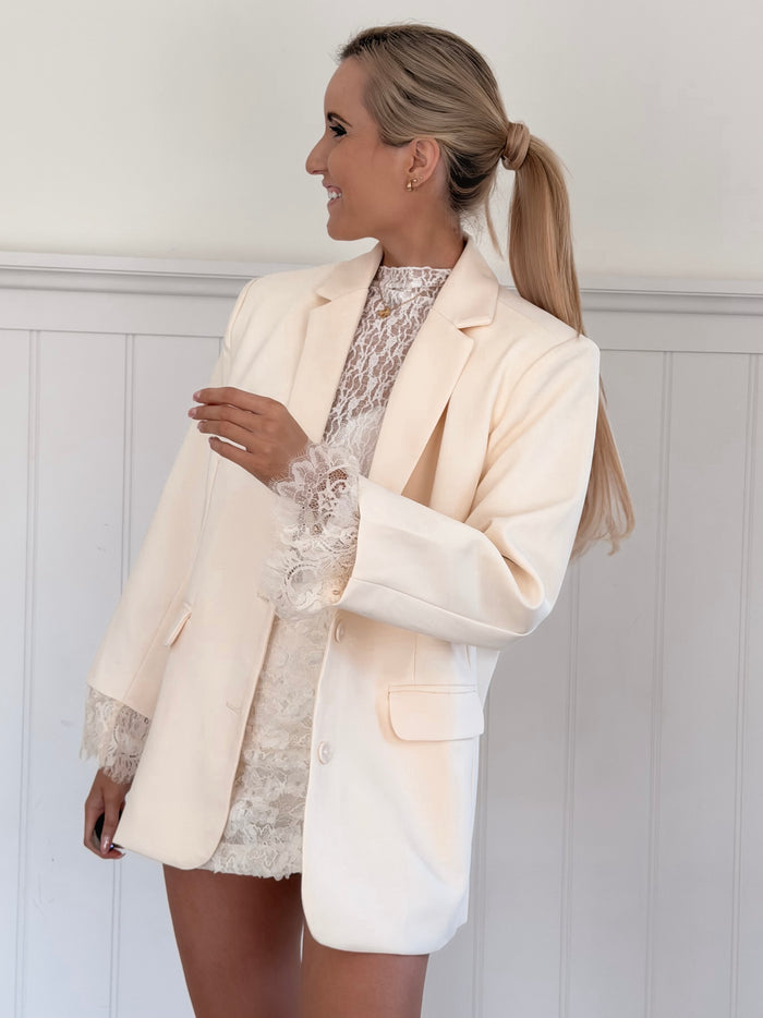 Vanilla Lace Blazer