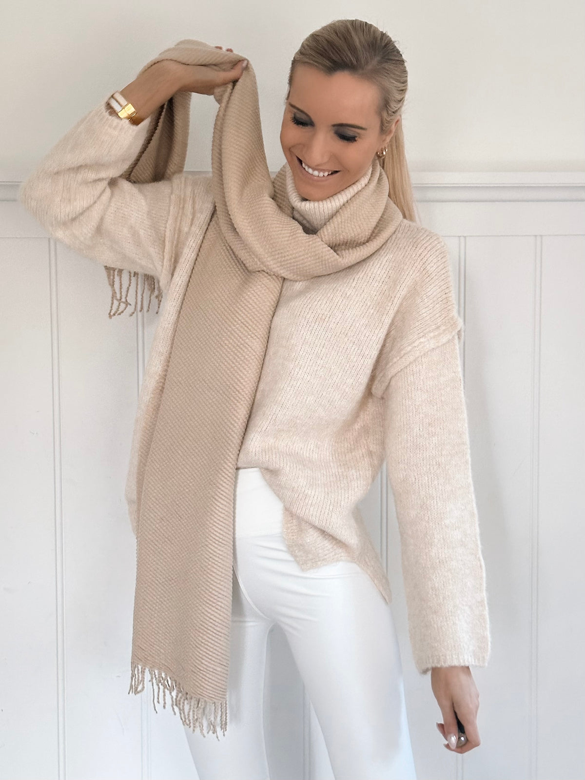 Cozy Camel Scarf