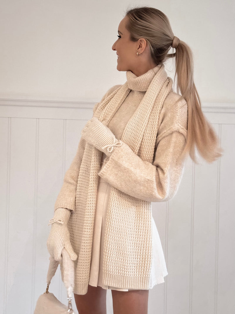 Beige Winter Sweater