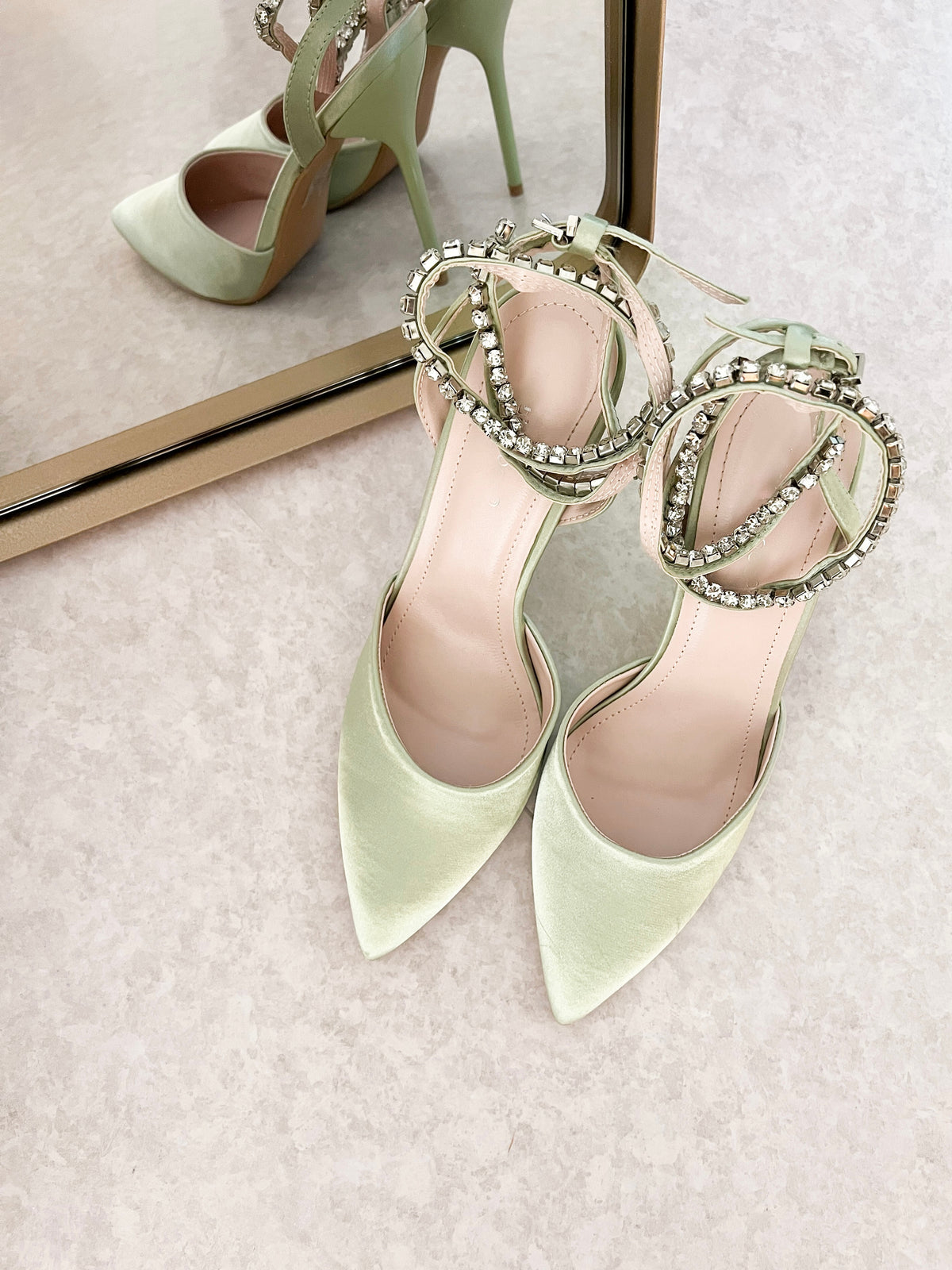 Gigi High Heels - Mint