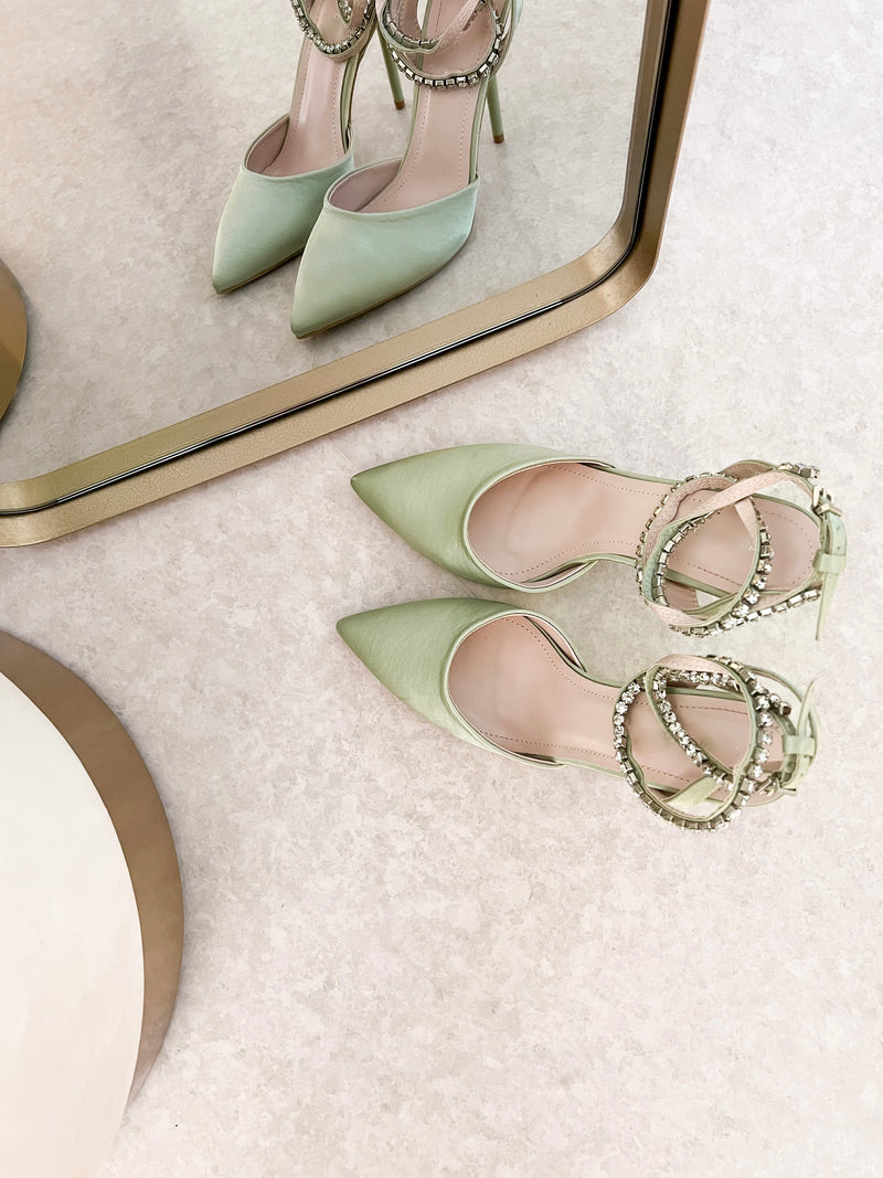 Gigi High Heels - Mint