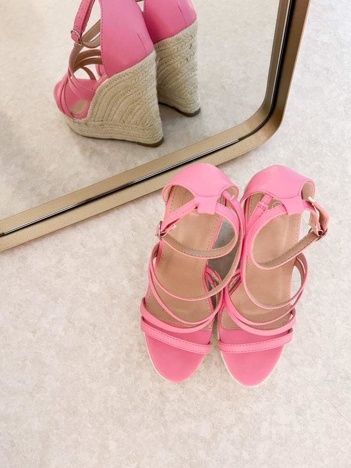 Pink Cabana High Heels