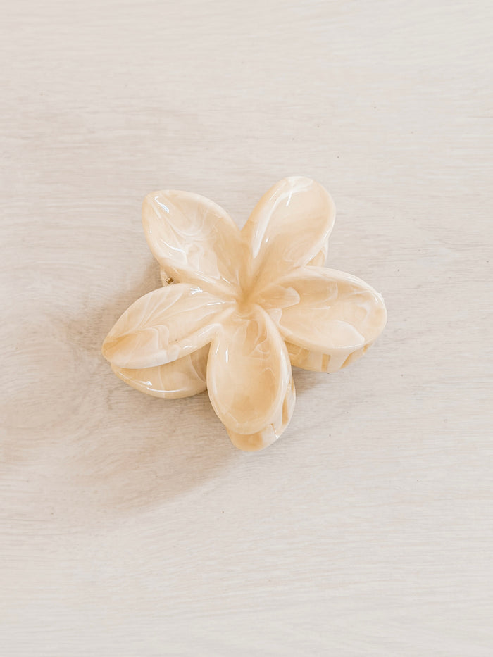 Lemon Flower Hair Clip