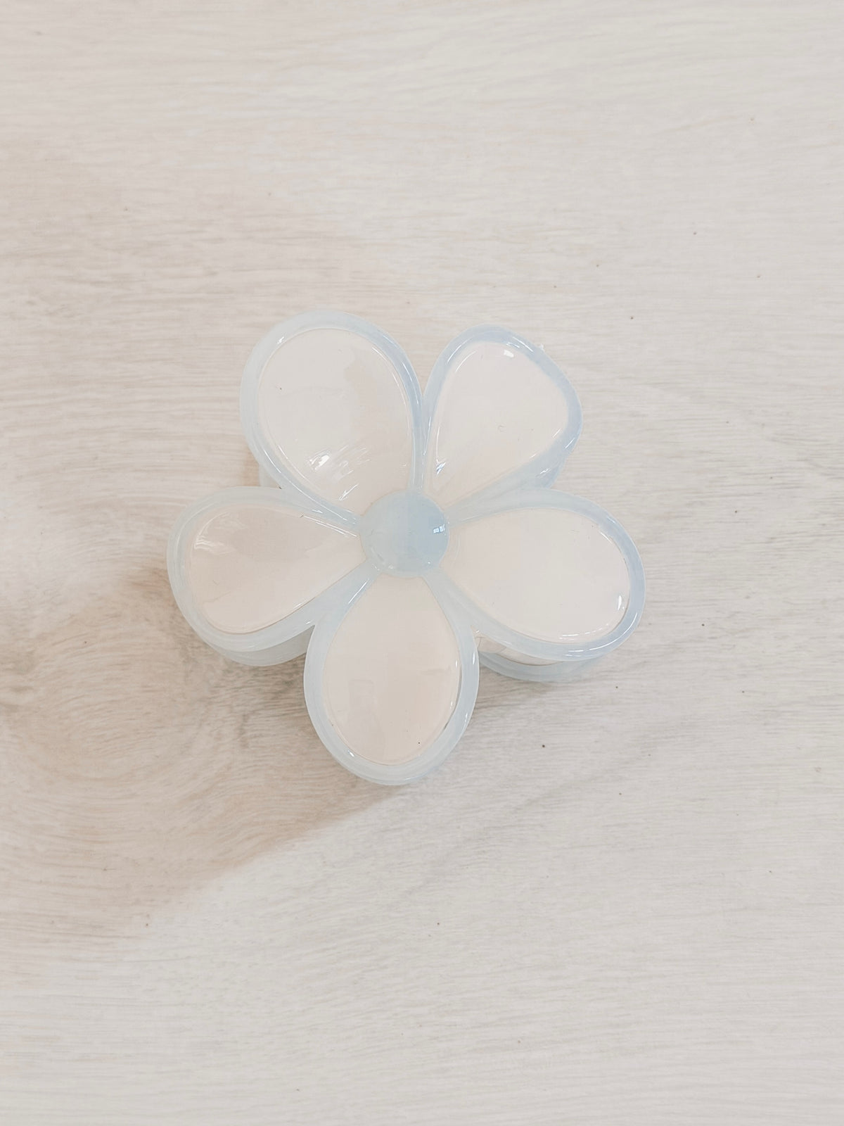 Blue Flower Hair Clip