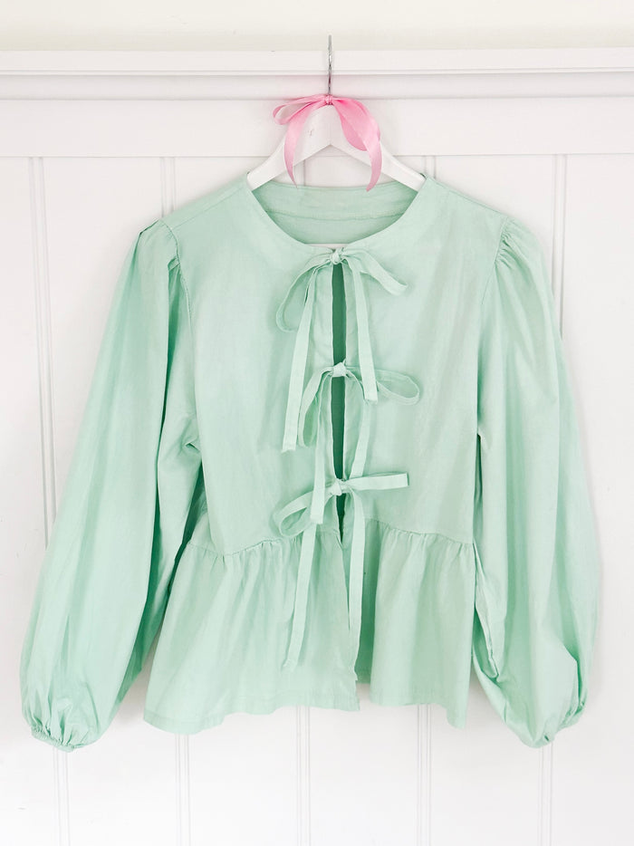 Poppy Blouse - Mint