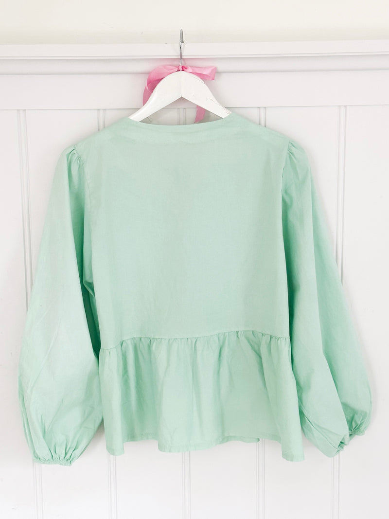 Poppy Blouse - Mint