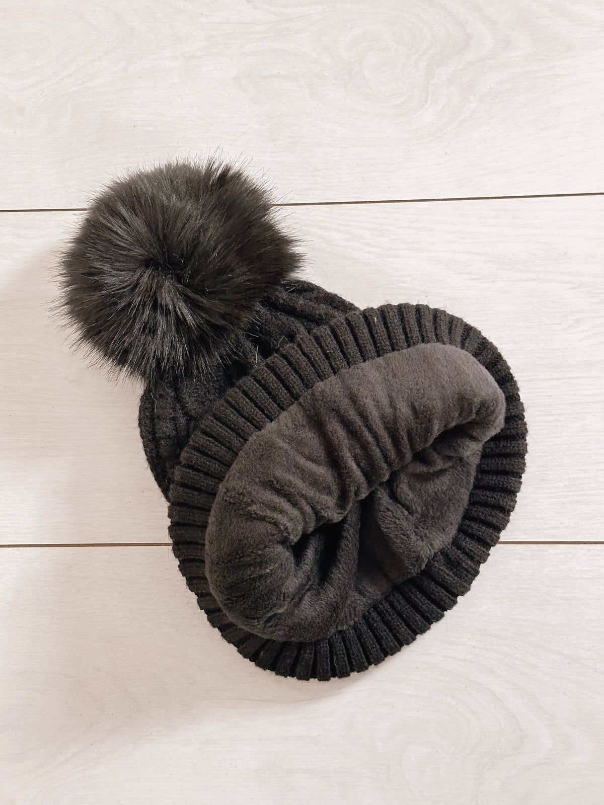 Cozy Black Winter Hat