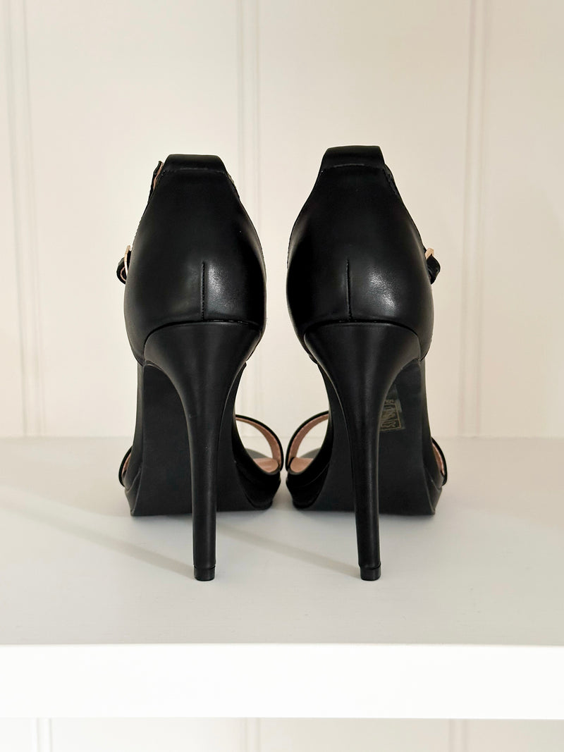 Just Perfect Black High Heels