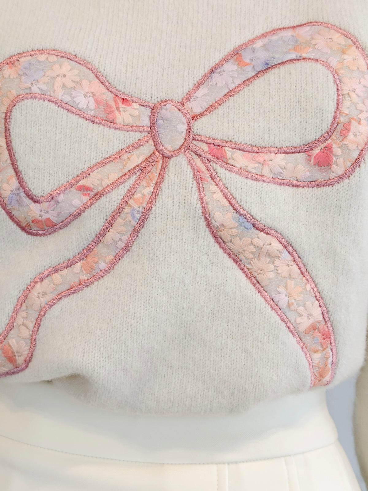 LoveLoulou Bow Sweater