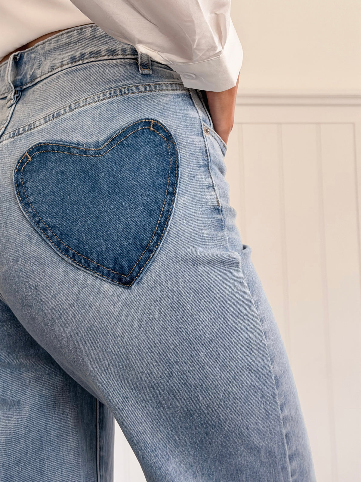 Denim Heart Jeans