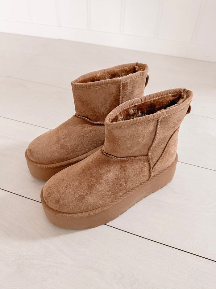 Cozy Camel Boots