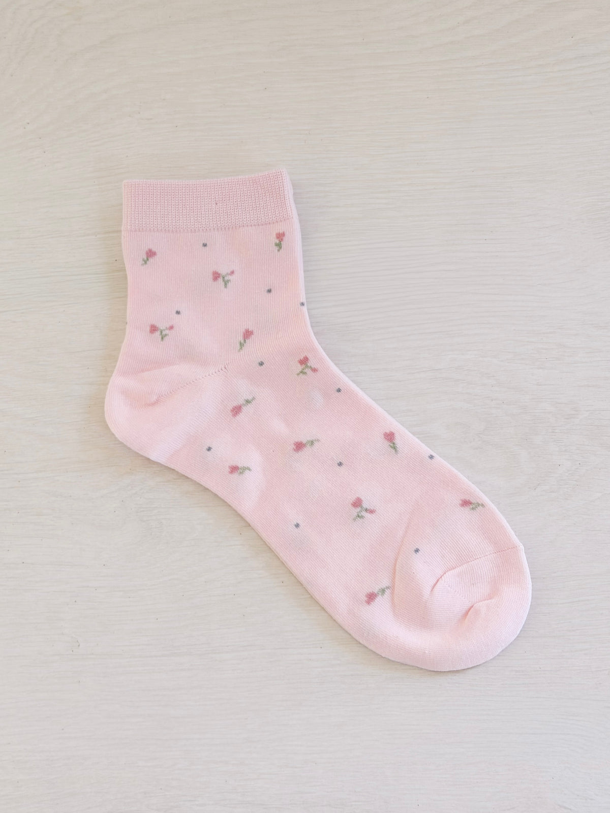 Blush Flower Socks