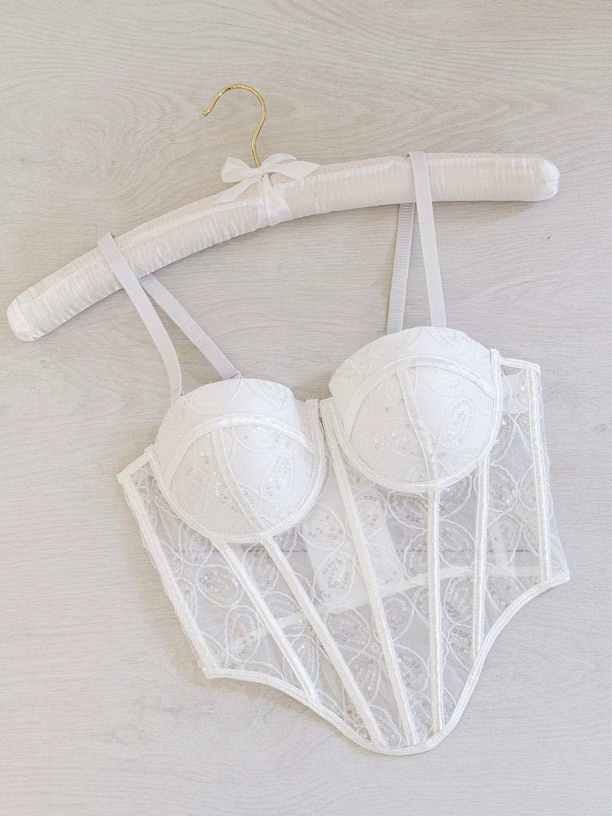 Blanc Éclat Corset