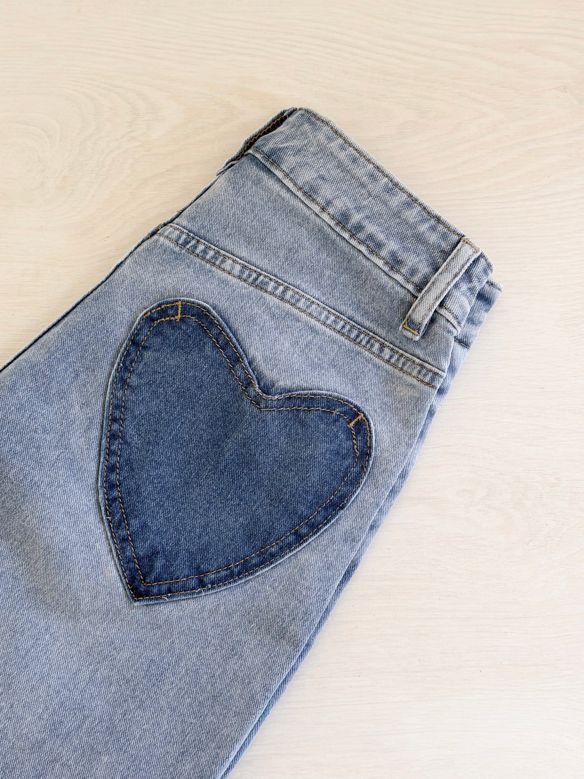 Denim Heart Jeans