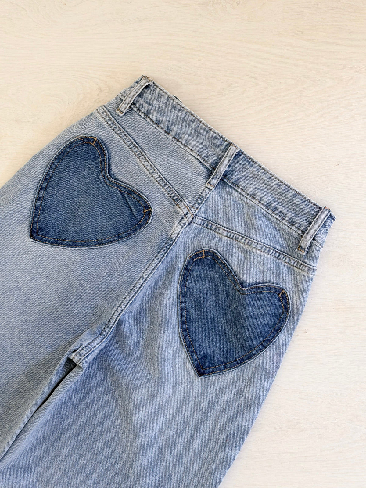 Denim Heart Jeans