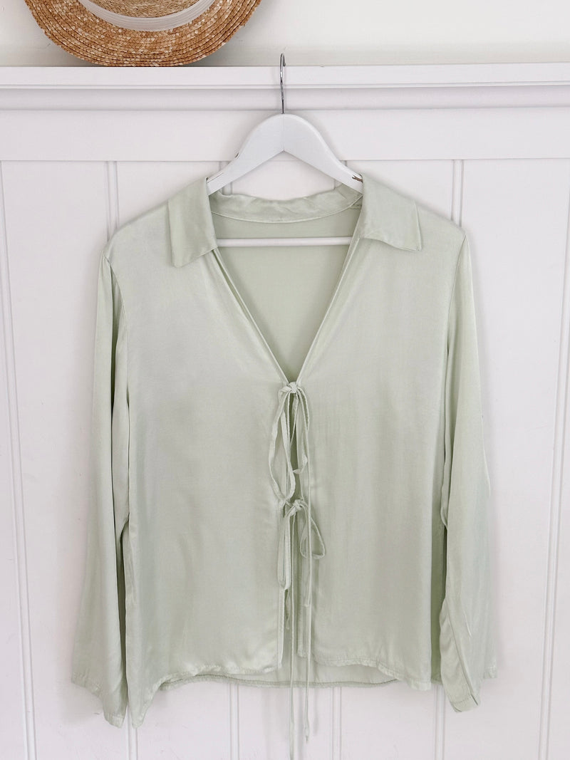 Desert Dance Blouse - Mint