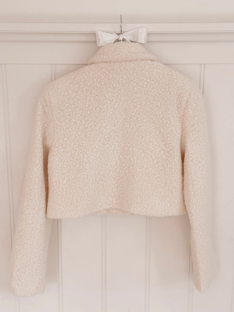 Cream Teddy Jacket